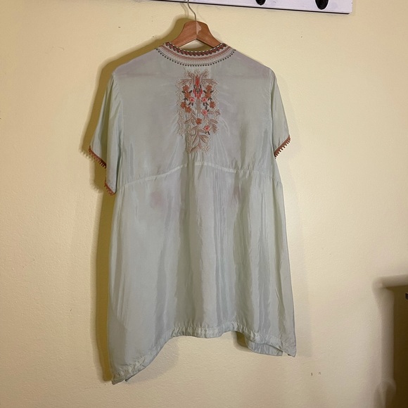 Johnny Was KOBA CUPRA BLOUSE - Picture 11 of 14